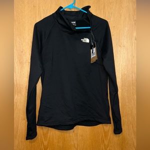 Black North Face half zip